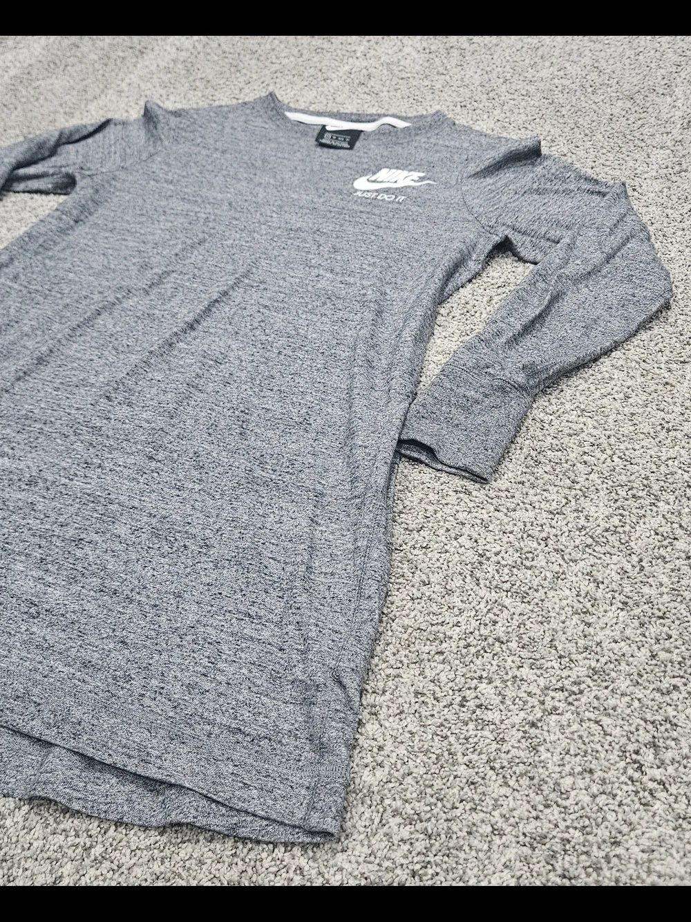 Nike Grey Long Sleeve Tunic Top/ Dress